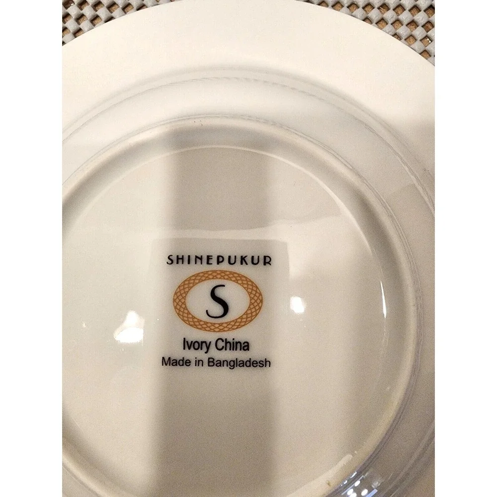 Shinepukur Golden Palace Ivory China Bowl‎  9